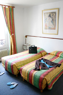 metro la Chapelle - direct to Saint Germain des Pres - cafe le Procope - Flore - Deux Magots